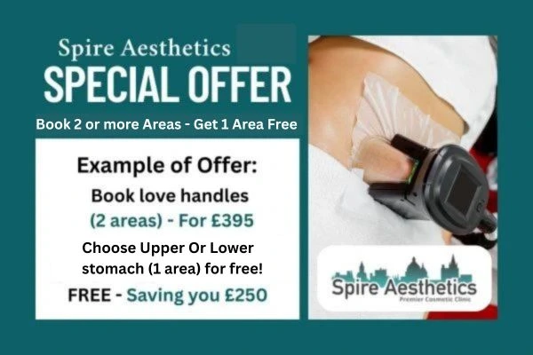 Fat Freezing Promotion Leicester from Spire Aesthetics - Book Today!