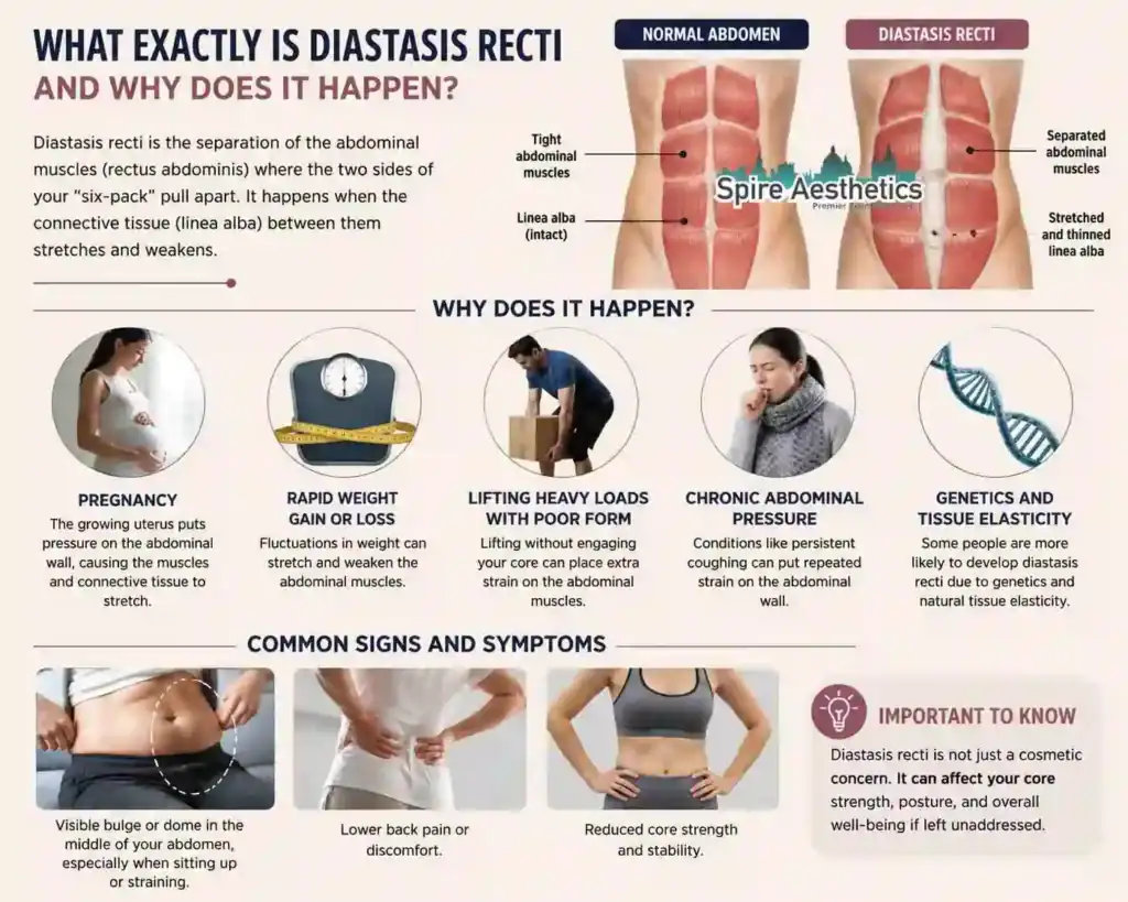 What Exactly Is Diastasis Recti and Why Does It Happen Leicester?