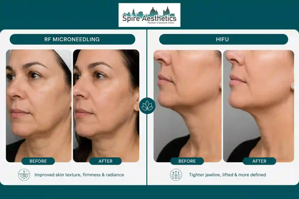 Can RF Microneedling and HIFU Be Combined Leicester?